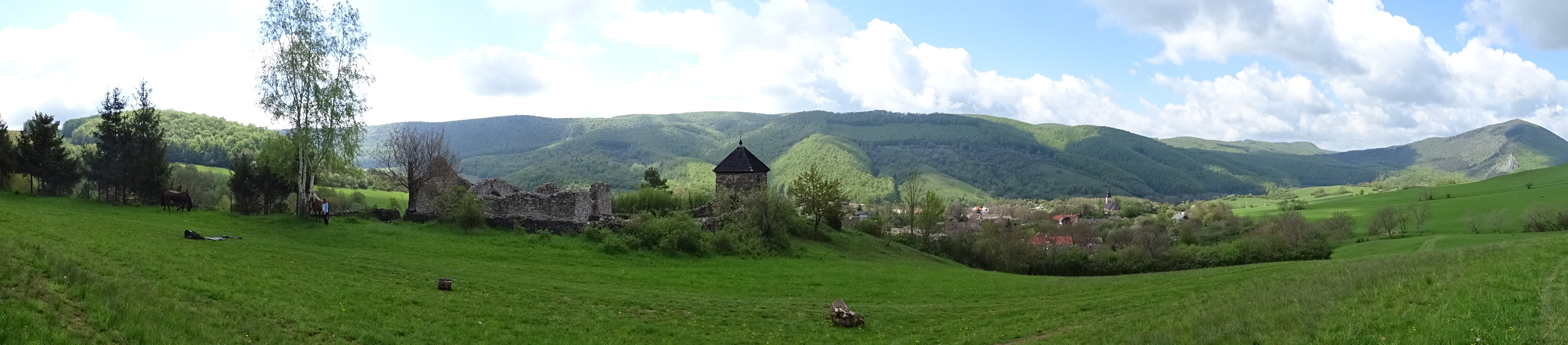 Horseride to Husitský church in Lučka